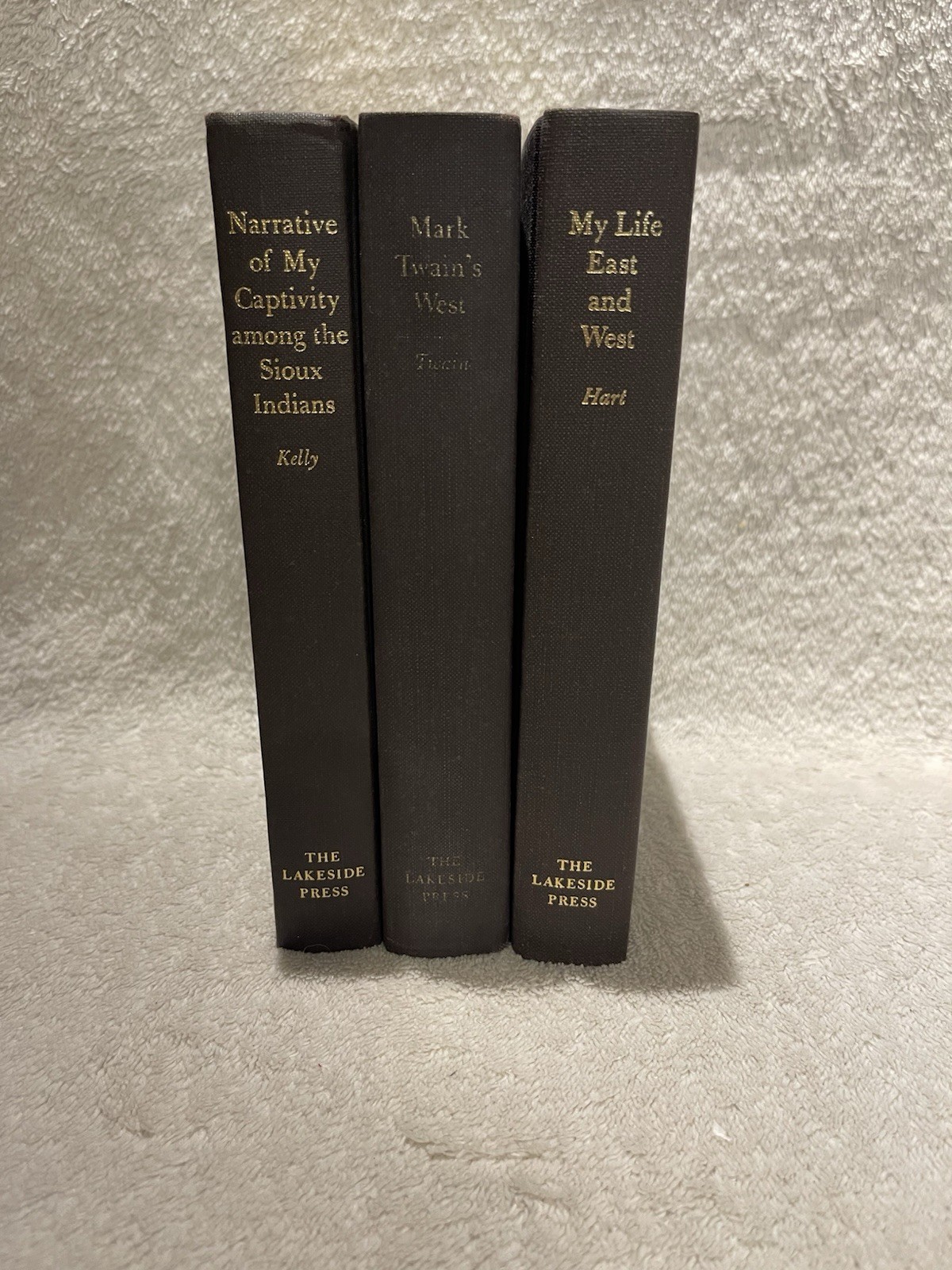Lot of 3 Lakeside Press Classics Books 1980’s-90’s Collectible Hardcover Chicago