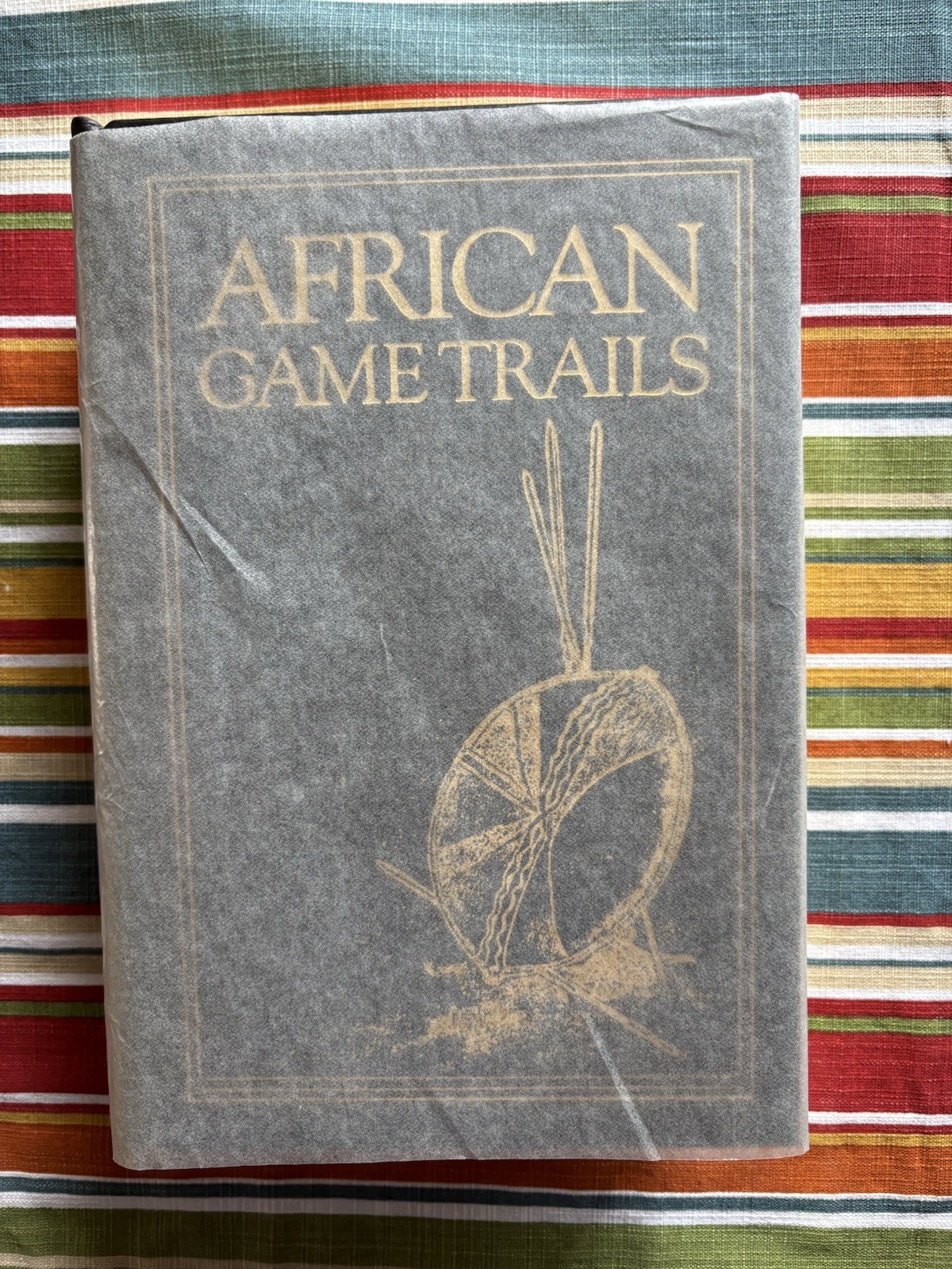 African Game Trails Theodore Roosevelt (Briar Patch Press Hardcover, Gilt Edges)