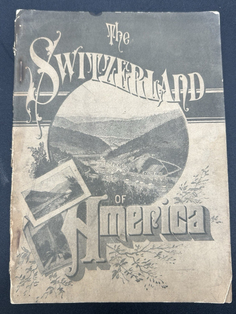 Antique 1886 Mauch Chunk, PA Promo Switzerland of America Booklet, Map, Photos