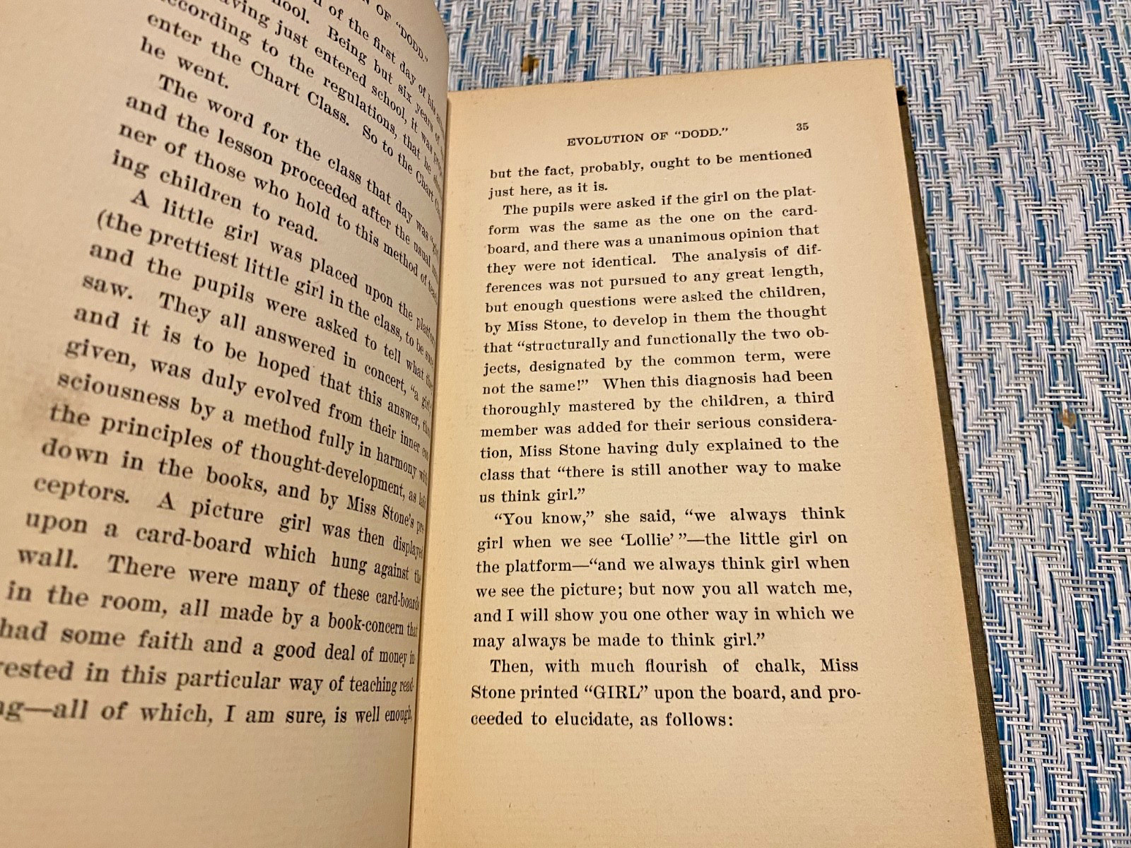William Hawley Smith – The Evolution of „Dodd“ – A Pedagogical Story – 1897