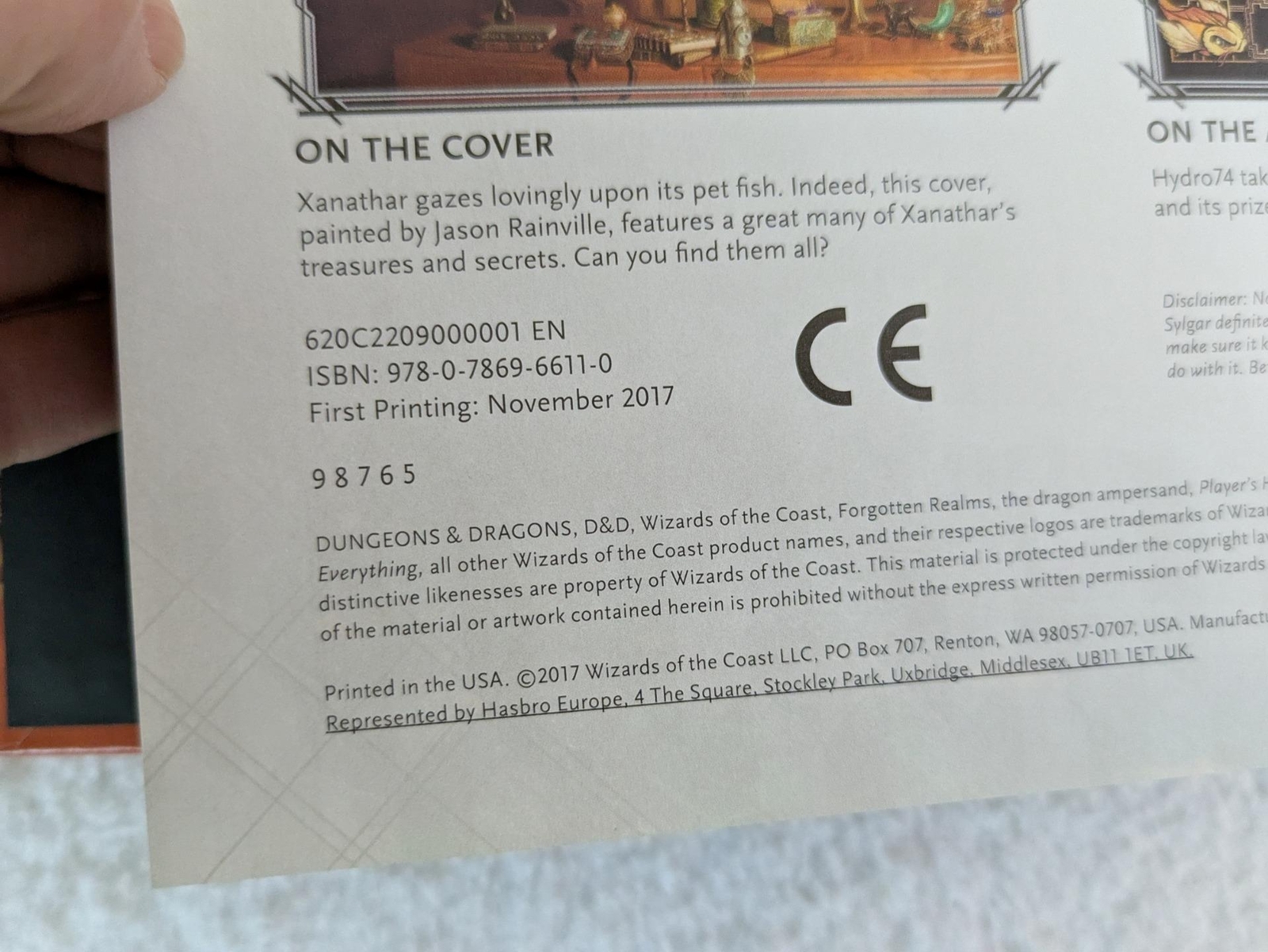 Dungeons & Dragons XANATHAR’S GUIDE TO EVERYTHING 2017 Wizards of the Coast