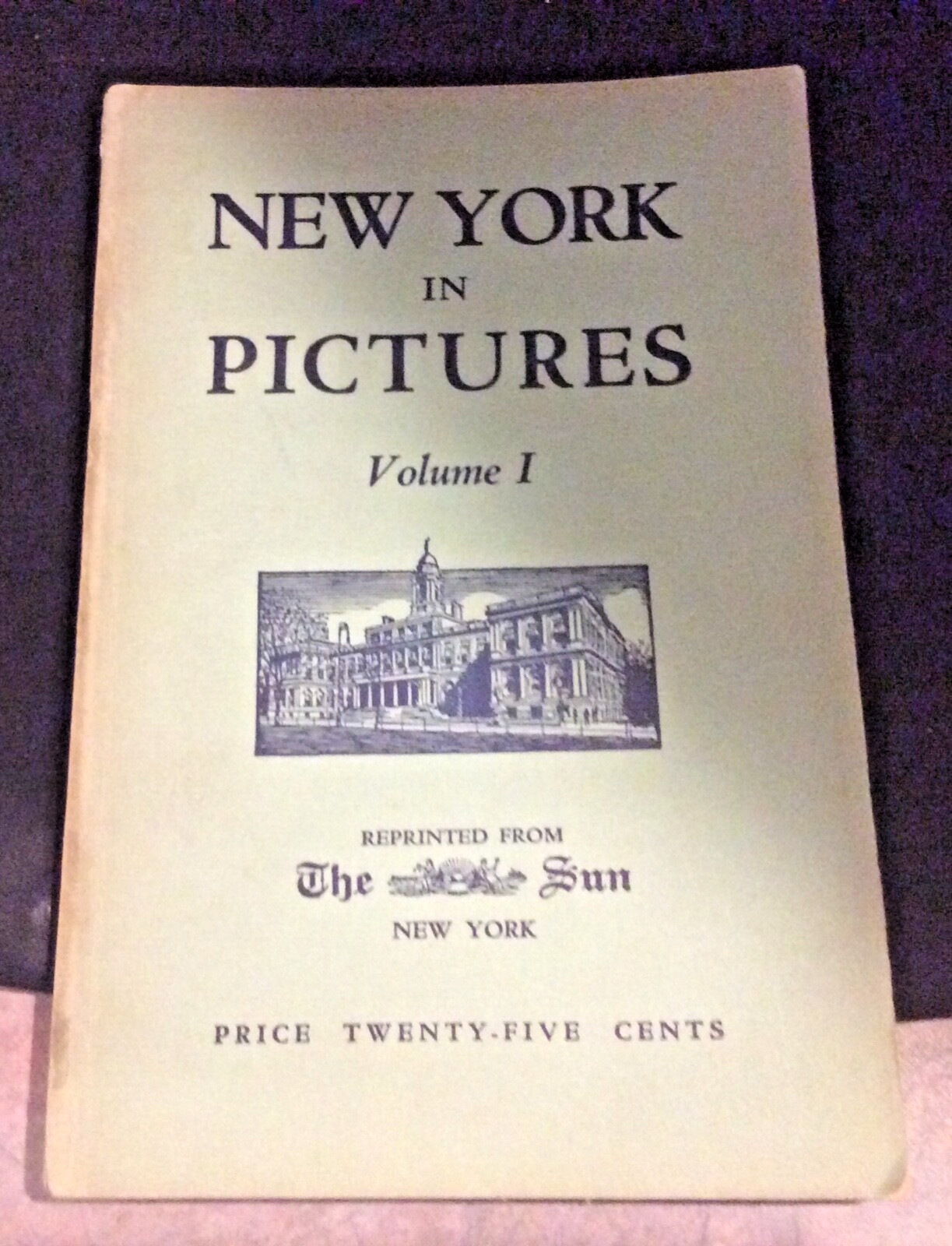 New York in Pictures Volume I & II – Reprinted From the New York Sun 1928