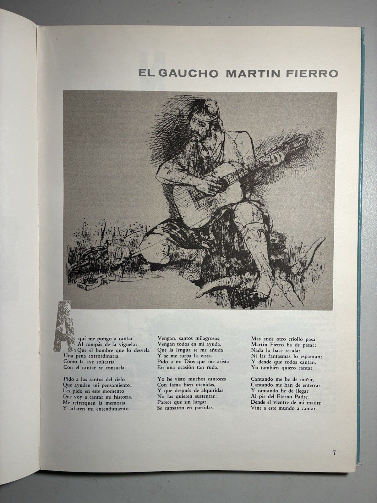 1962 Martin Fierro (EUDEBA) 1st Tier Luxury Cloth Edition (1 Of 3000) W/4 SIGNT