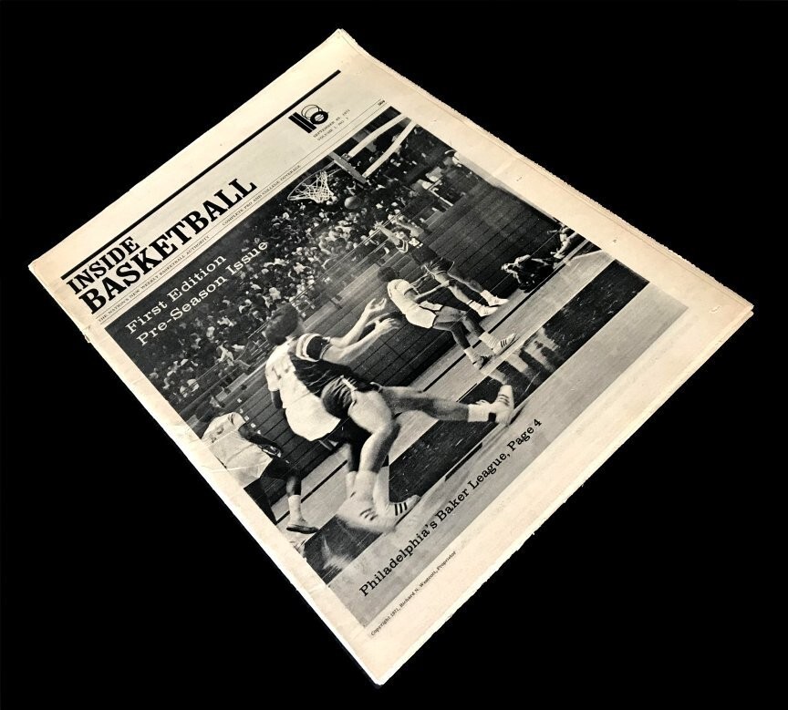 Inside Basketball: September 29, 1971 (Premier and Only Issue) Baker League