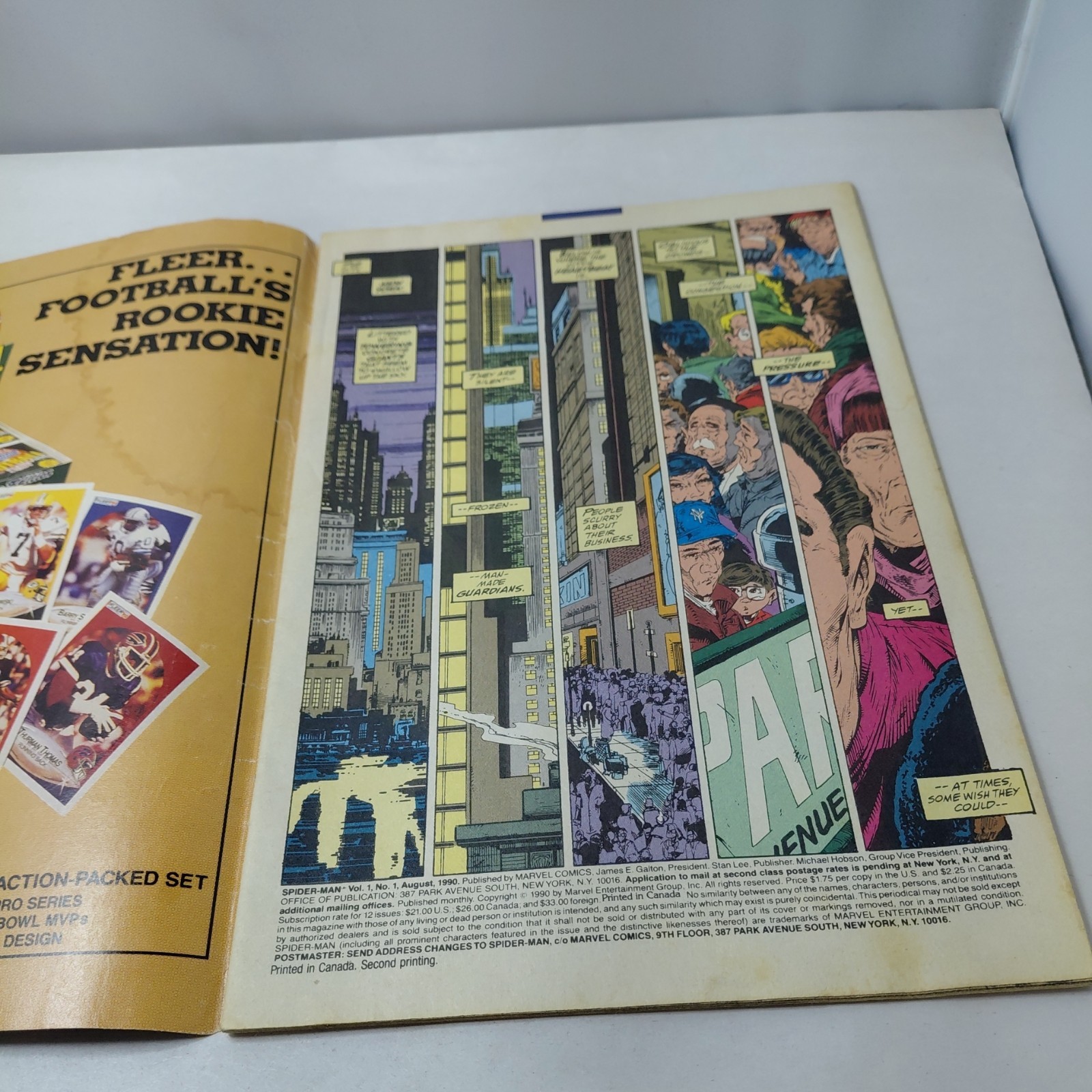 Spider-Man 1st Collector’s Issue Gold McFarlane Cover Torment Part 1 Comic Book