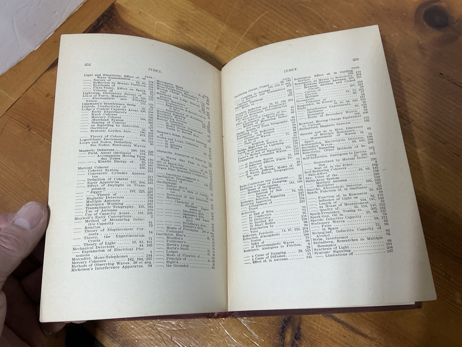 MAXWELL’S THEORY And WIRELESS TELEGRAPHY H. POINCARÉ Part 1 & 2 RARE 1ST EDITION
