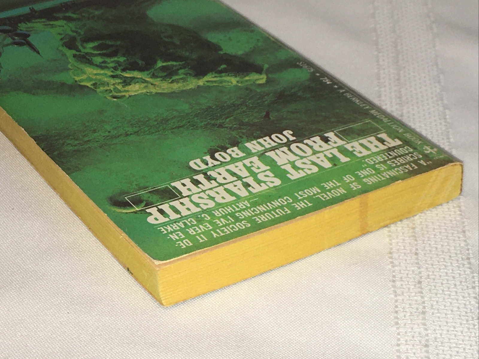 1969 First Edition First Print The Last Starship From Earth John Boyd