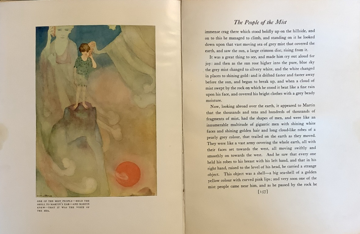 VG 1924 HC 2nd Edition Little Boy Lost W H Hudson Dorothy Lathrop