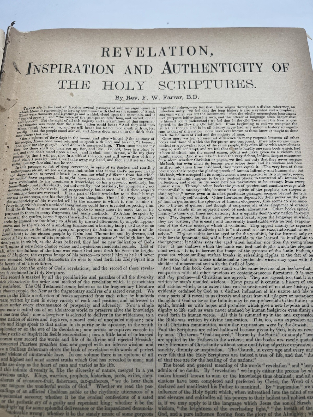 Holman Bible 1887 Translated from Original Language Concordance b&w Illustration