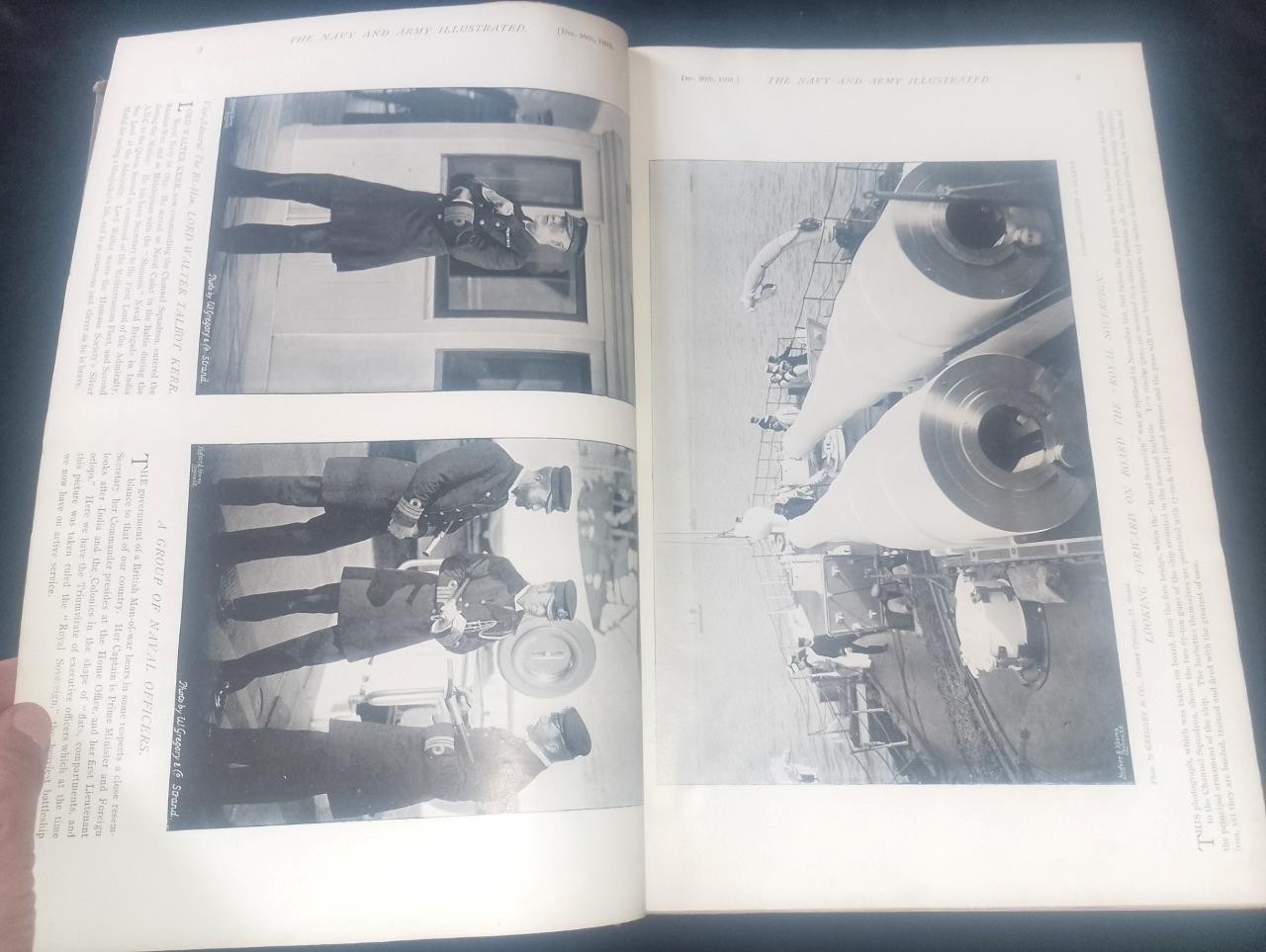 NAVY & ARMY ILLUSTRATED Vol. I 1895-6 miliary history magazine British Empire