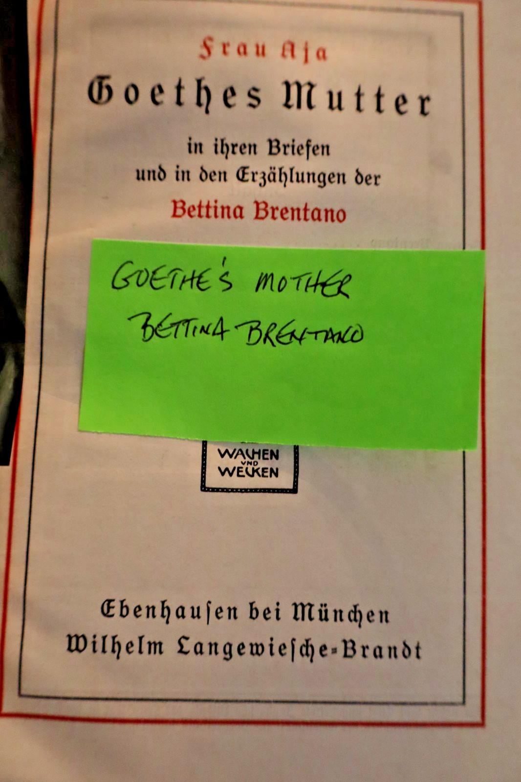 3 RARE ANTQ BOOKS; AUTHORS, MEYRINK, BRENTANO, FLETCHER C 1920 (GERMAN LANGUAGE)