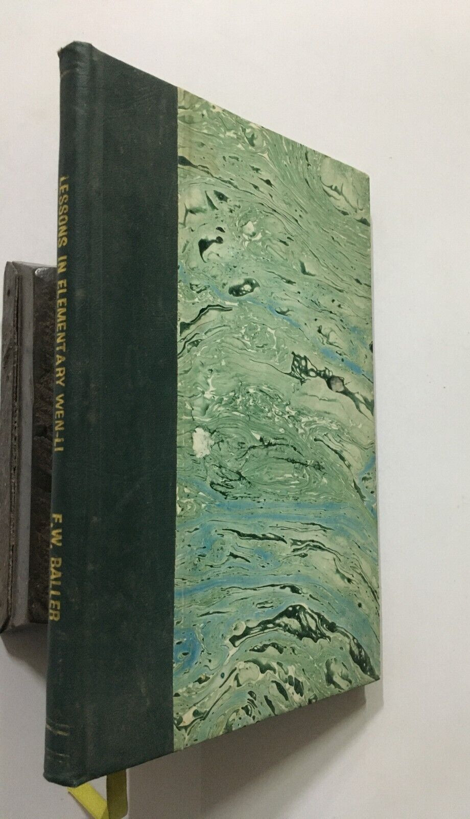 Baller, F. W: Lessons In Elementary Wen-Li. China Inland Mission. 1912. Shanghai