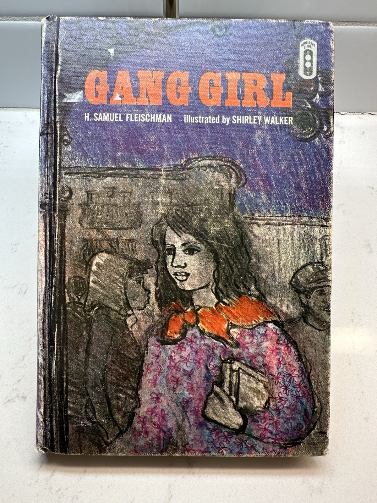 VTG 1967 Gang Girl HC Illus Book H Samuel Fleischman Shirley Walker Library Ed