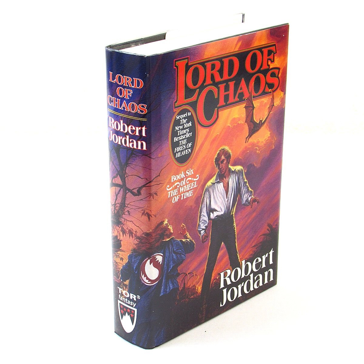 Lords of Chaos Robert Jordan 1994 TOR HCDJ Rare BCE Wheel of Time 6
