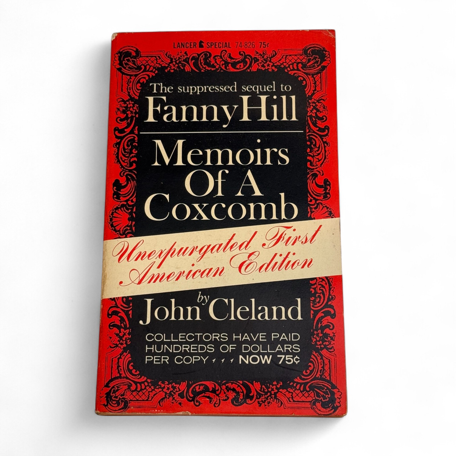 Memoirs Of A Coxcomb John Cleland Lancer Special Paperback 1960s