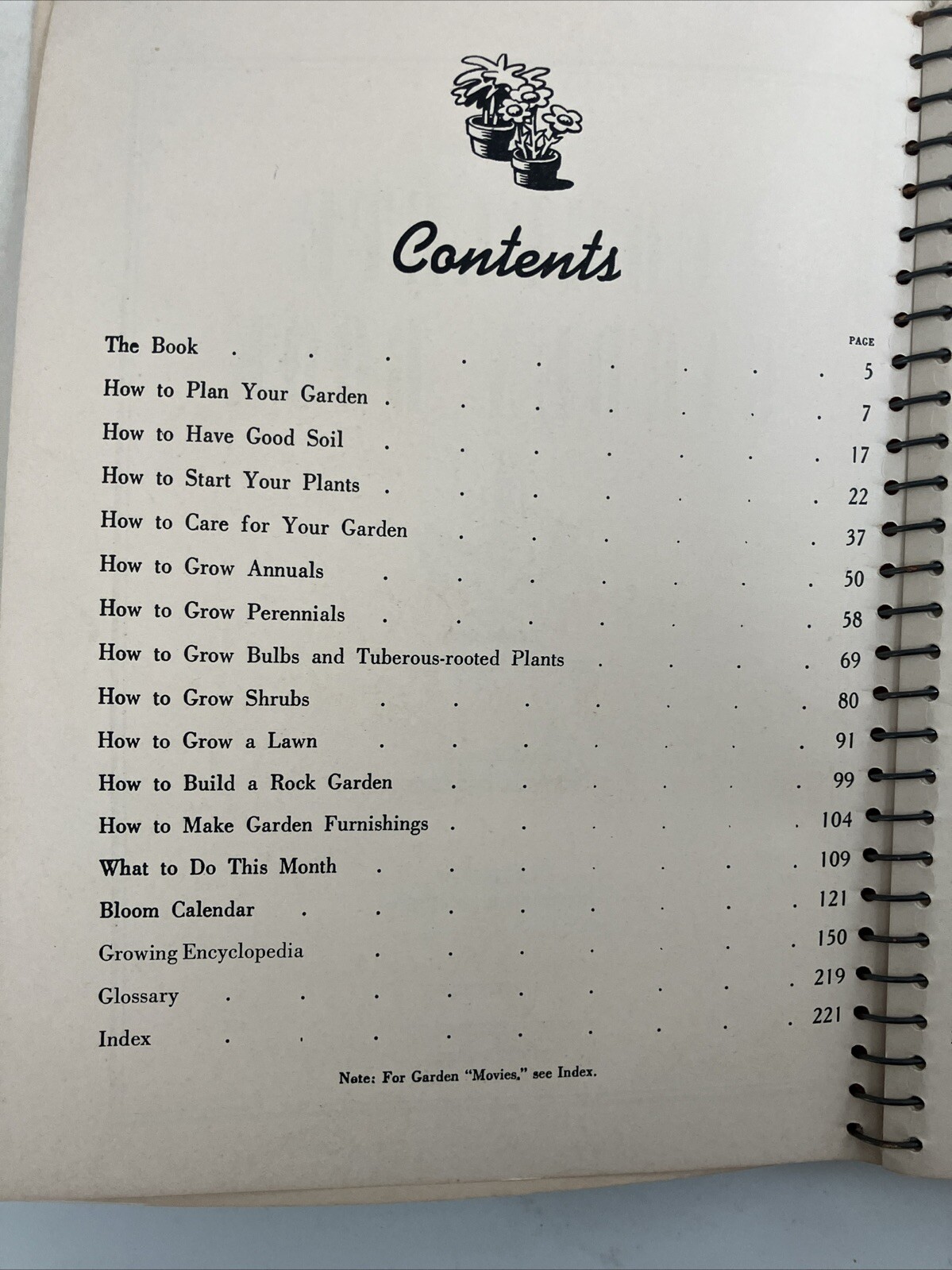 Sunset’s Complete Garden Book, 1940 Edition, Spiral Bound