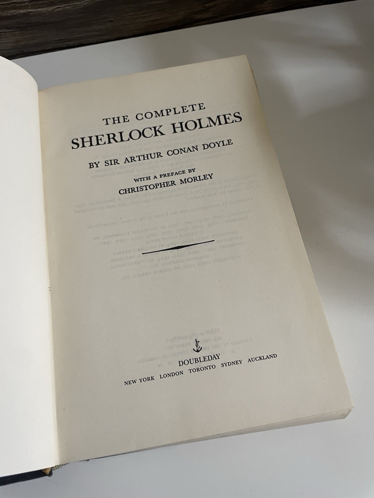 VINTAGE The Complete Sherlock Holmes Book By Sir Arthur Conan Doyle – 1930 HB