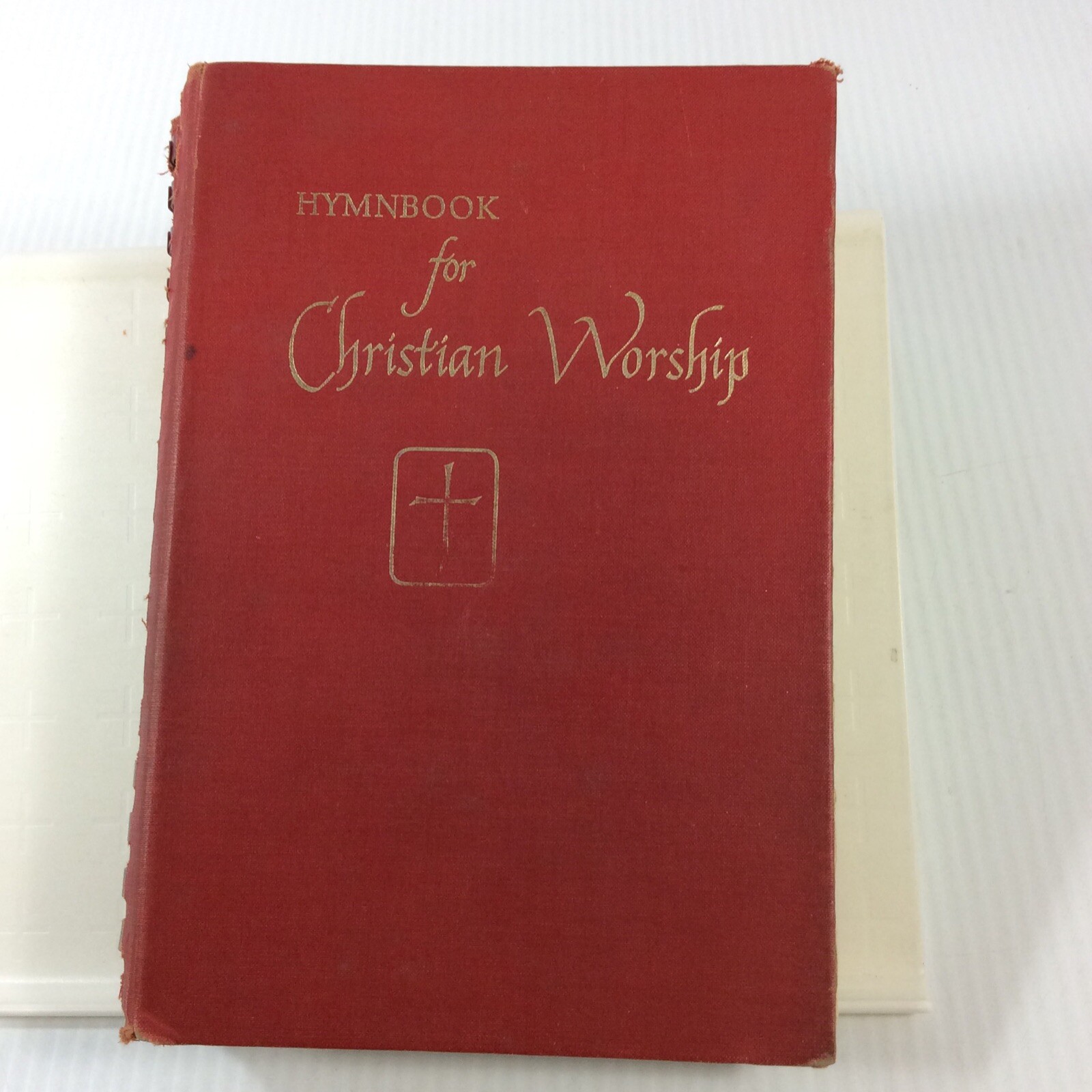 Hymnbook for Christian Worship Hymn Red Vintage Book 1970 Double Comb Bound