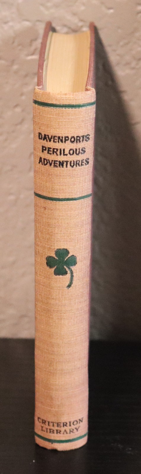 1900 Davenport’s Perilous Adventures R.A. Davenport A.L. Fowle Criterion RARE