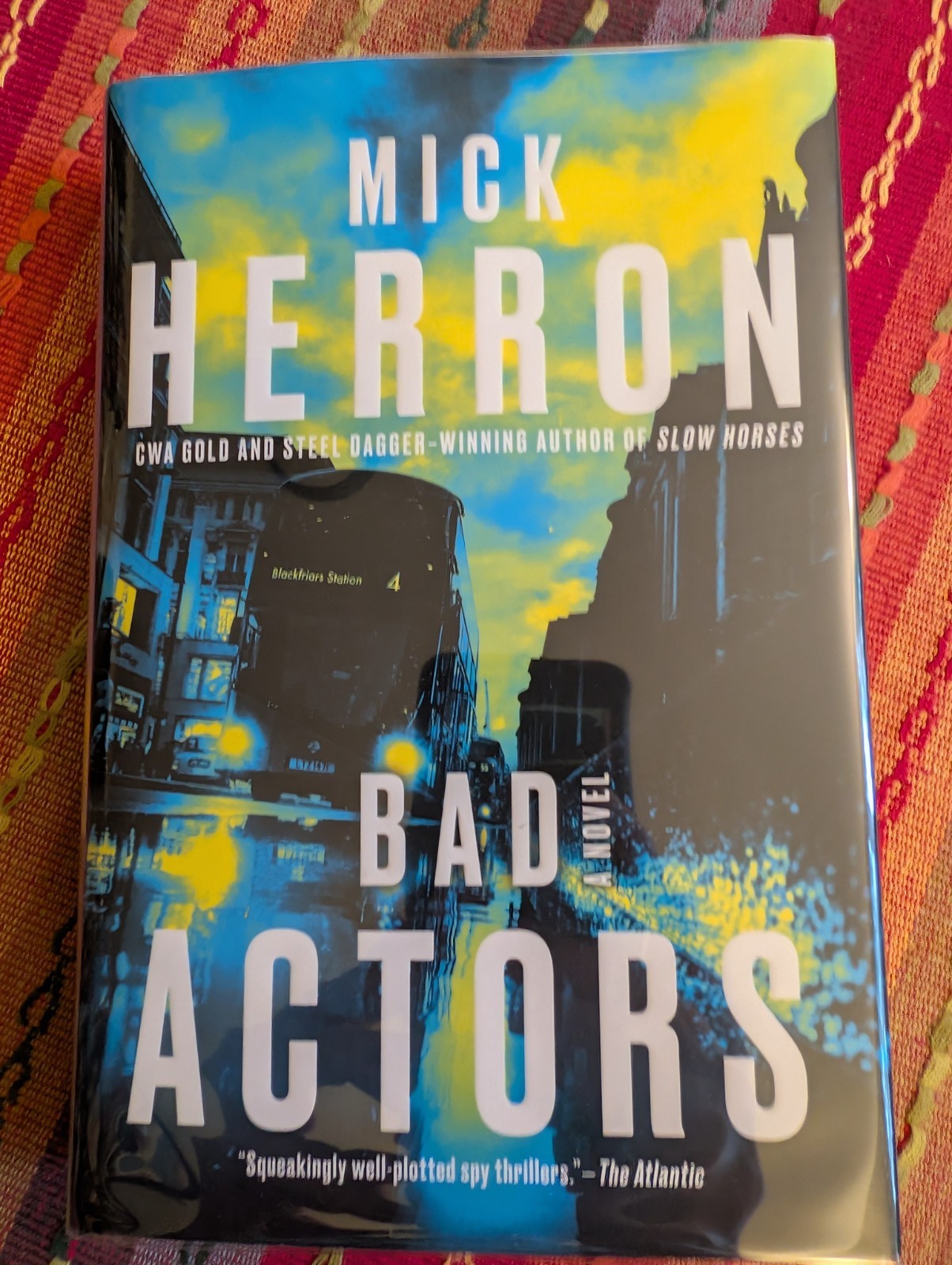 Bad Actors by Mick Herron (2022, Hardcover) US First Edition.