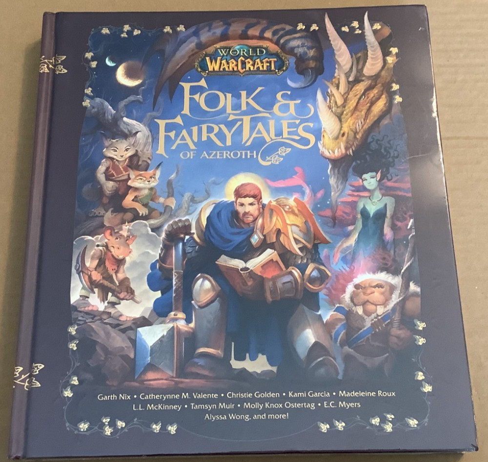 VG 2000s HC First Edition World Warcraft Folk Fairy Tales Azeroth Garth Nix