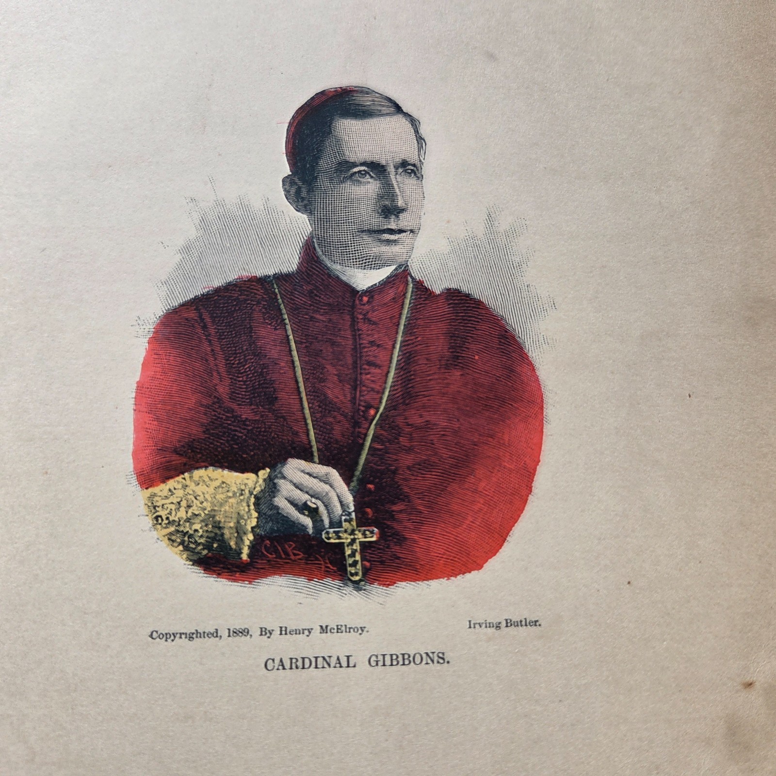 CATHOLIC CHRISTIAN INSTRUCTOR BISHOP CHALLONER ILLUSTRATED 1889 HC