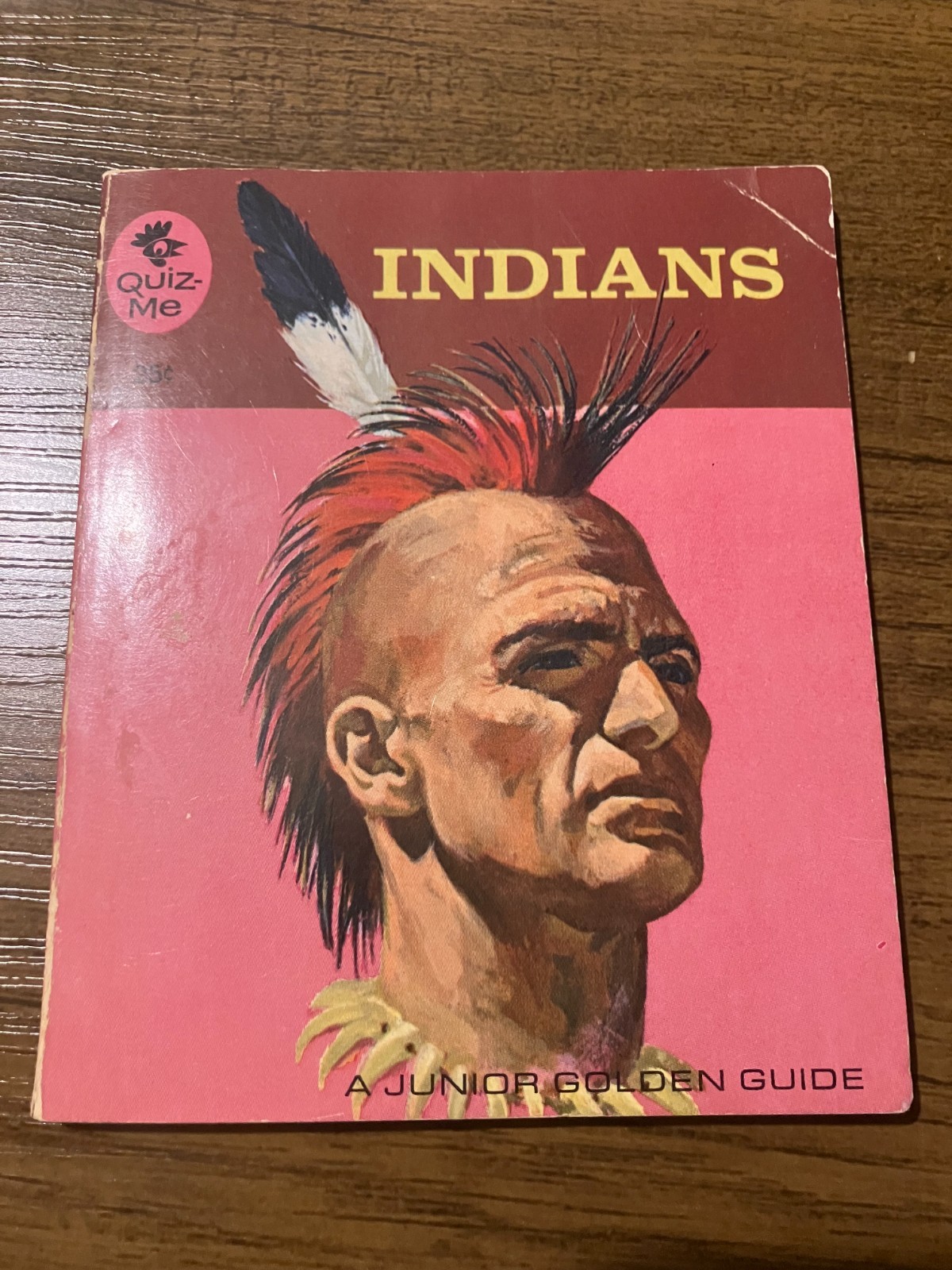 Indians Quiz me Junior Golden Guide Booklet 1963 Golden Press, Sonia Bleeker