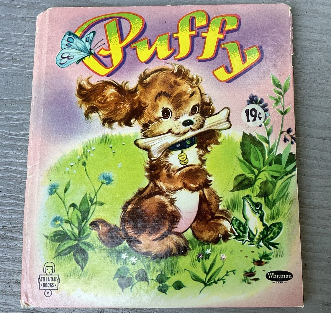 Puffy 1952 Whitman Tell A Tale Book #2660 Very Good