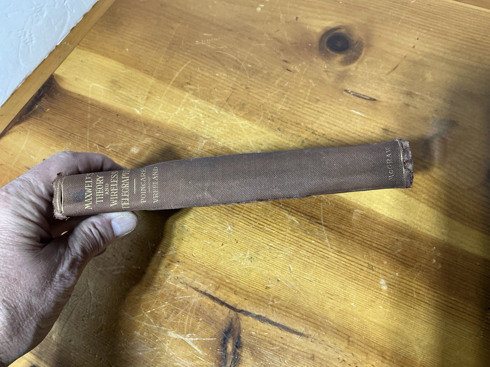 MAXWELL’S THEORY And WIRELESS TELEGRAPHY H. POINCARÉ Part 1 & 2 RARE 1ST EDITION