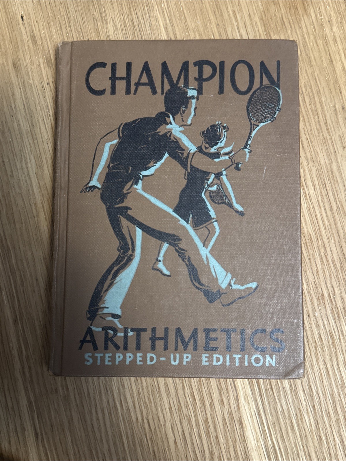 Champion Arithmetics Stepped Up Edition Grade 8 1937 HC Book Math