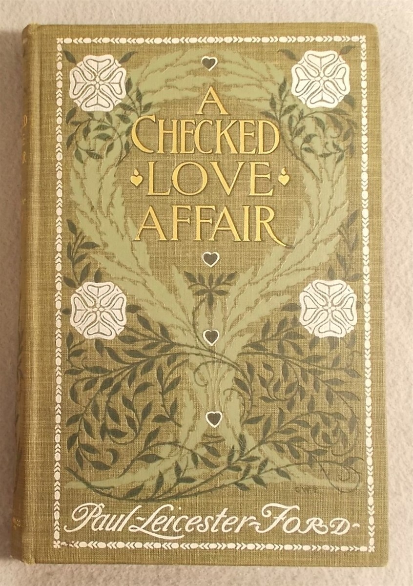 1903 A CHECKED LOVE AFFAIR by Paul Leicester Ford ILLUSTRATED by HARRISON FISHER