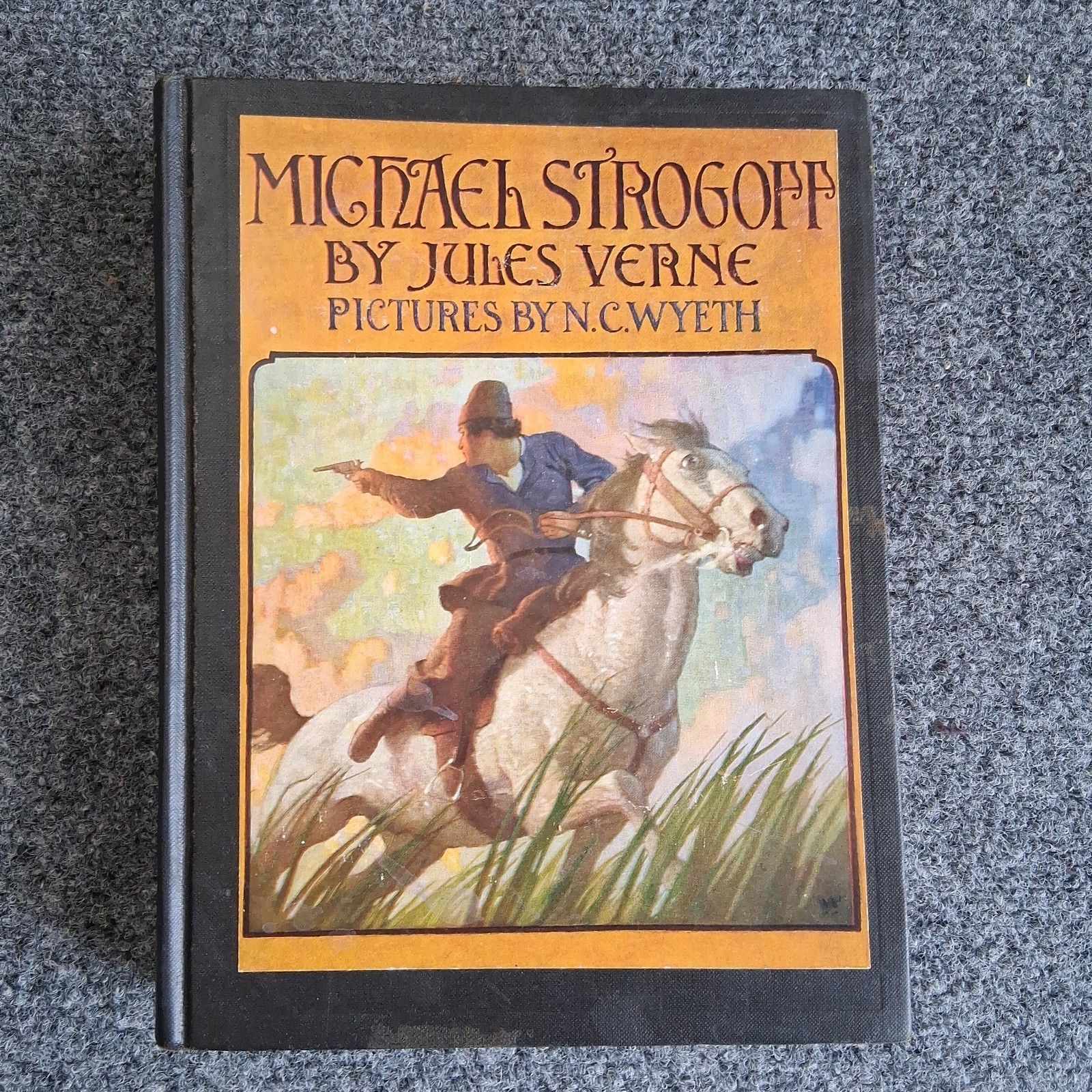 1927 1st Edition MICHAEL STROGOFF Jules Verne N.C. Wyeth Charles Scribner’s Sons