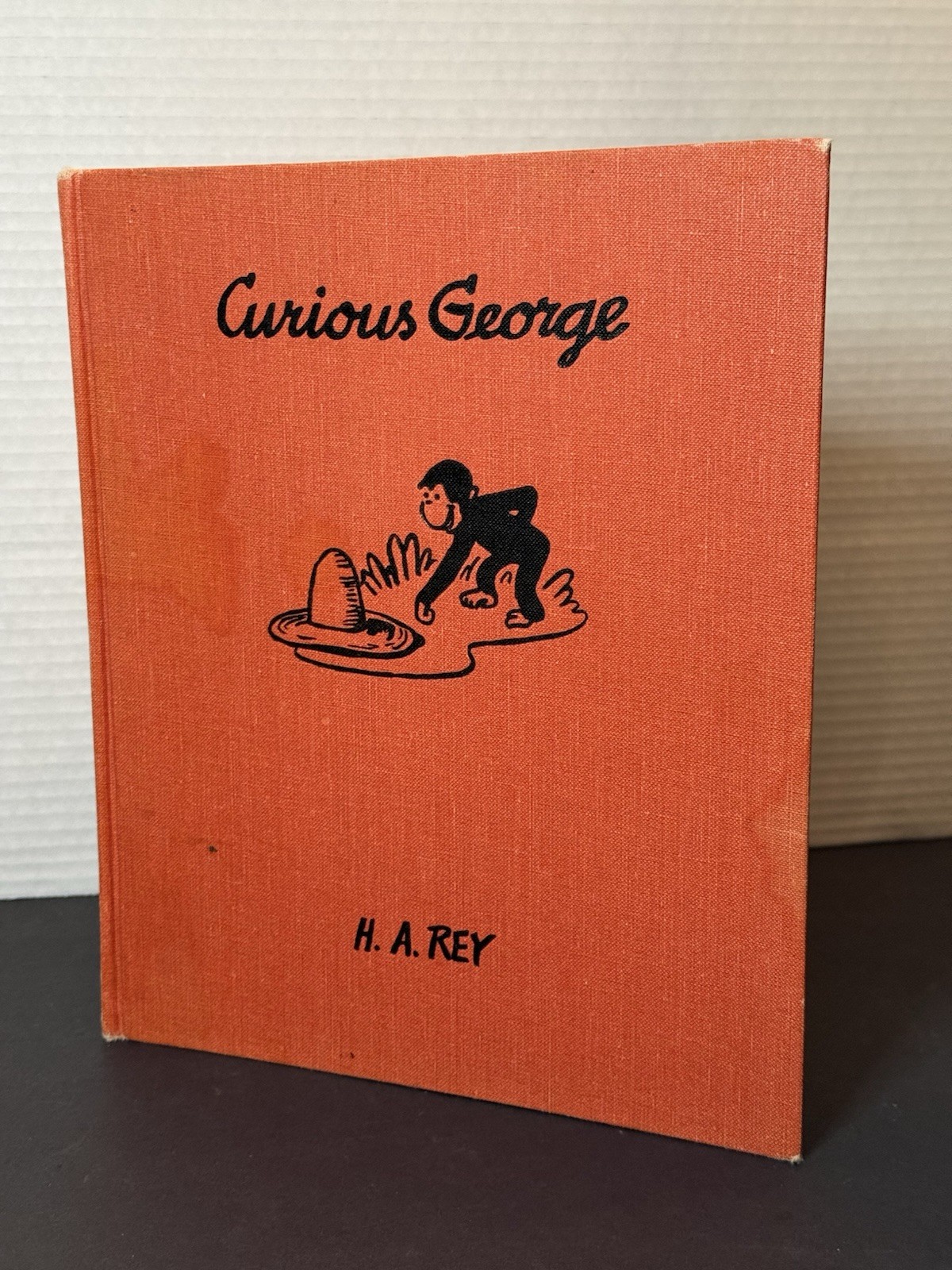 Curious George 1941 1st Edition H.A. Rey Houghton Mifflin Hardback 18th print.