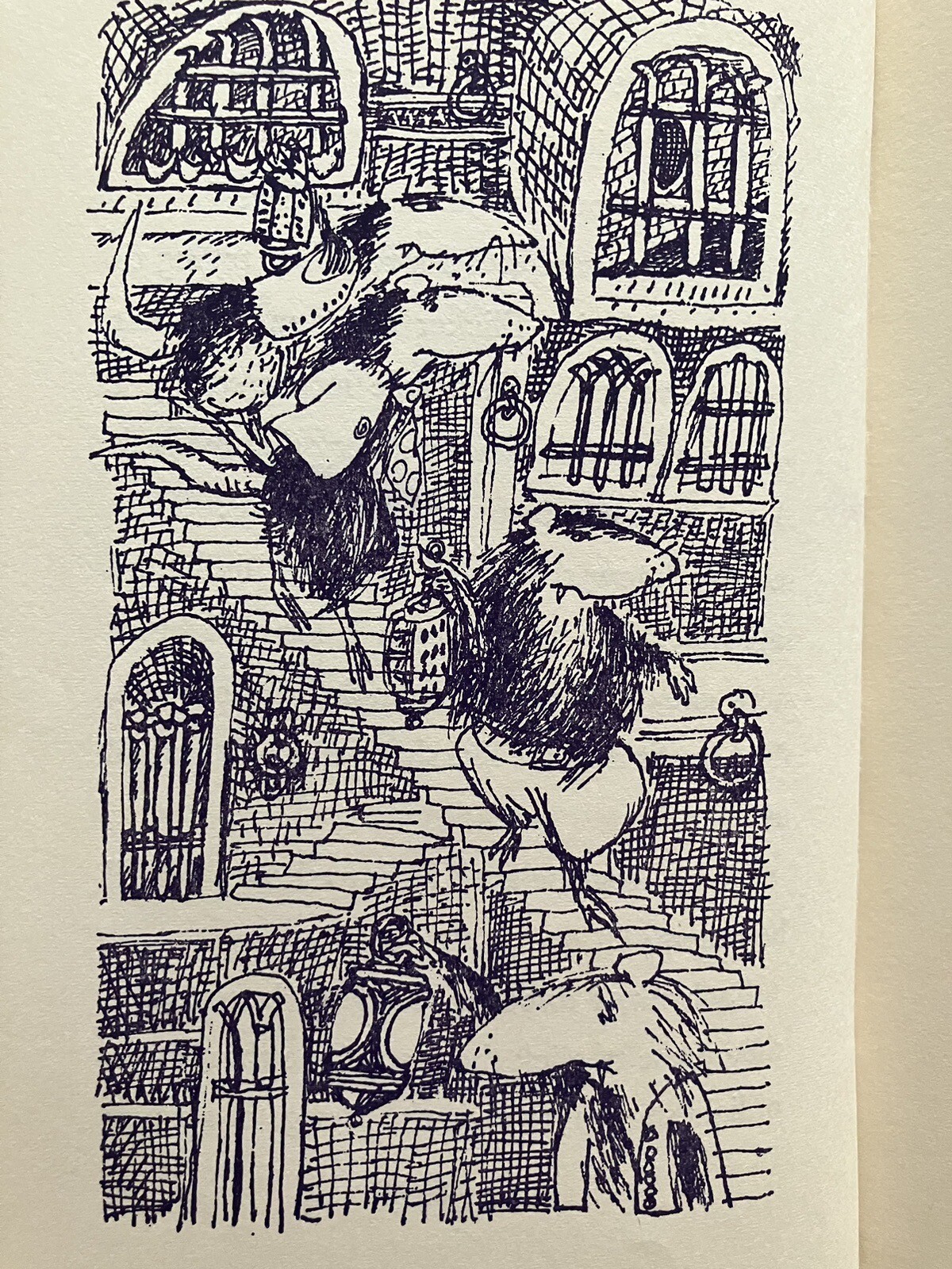 Julia Cunningham/Dear Rat/HBDJ/First Edition/1961/Walter Lorraine