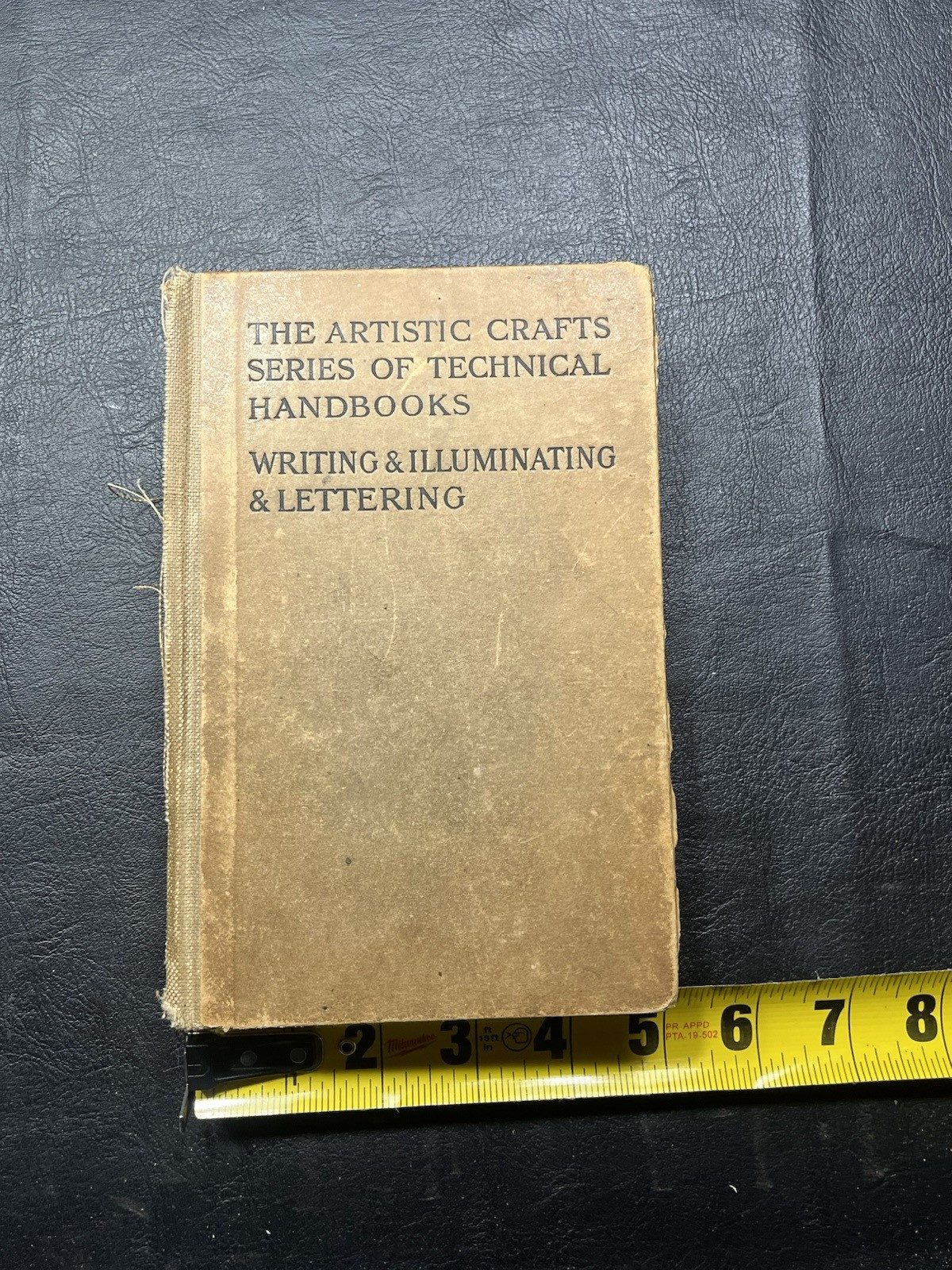 Edward Johnston Writing Illuminating Lettering Antique HC 2nd Ed Calligraphy