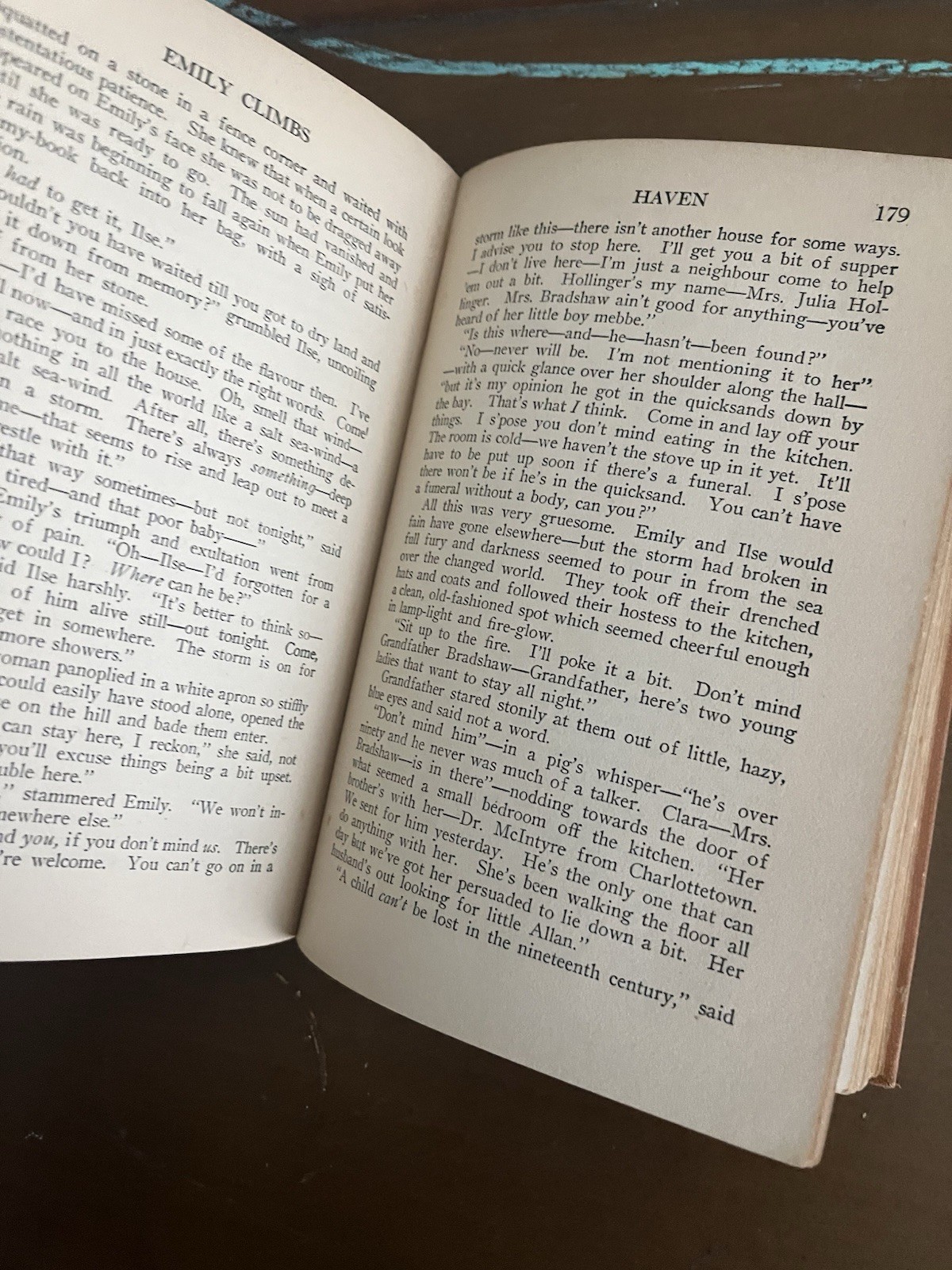 Emily Climbs – L.M. Montgomery – Early American Edition – A.L. Burt
