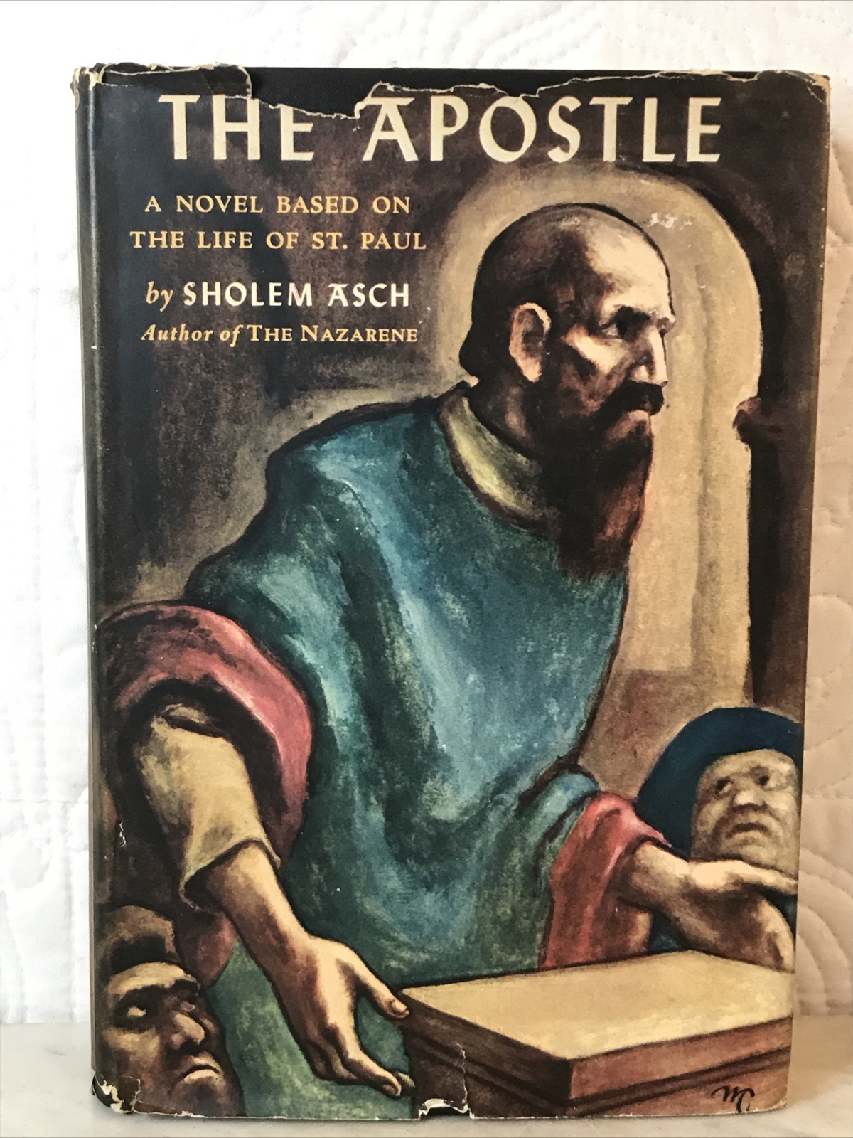 „The Apostle“ by Sholem Asch 1943 Hardcover Book