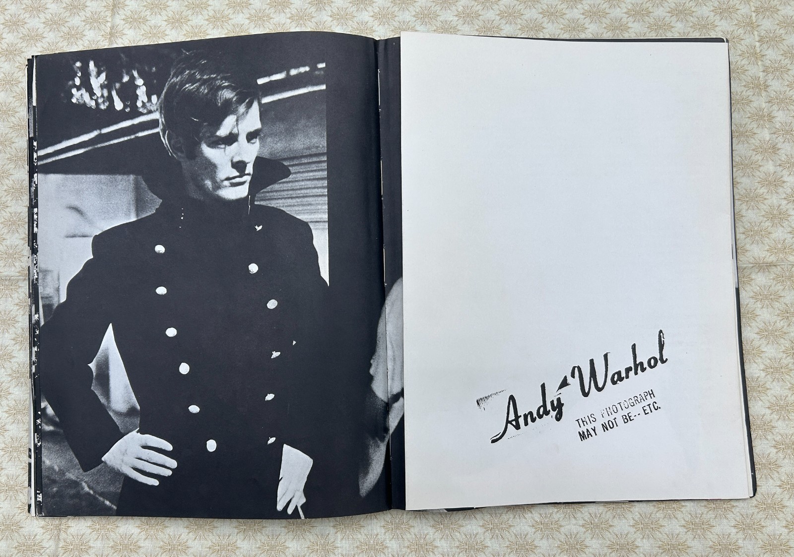 Andy Warhol 1967 First Edition Softcover “Index Book”