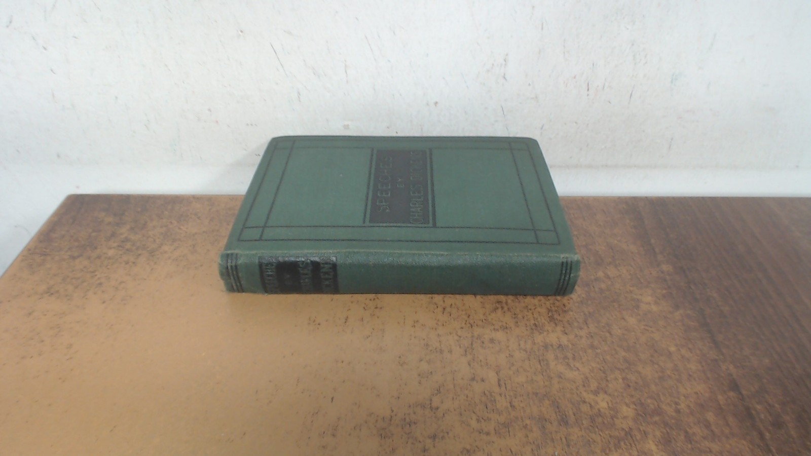 Speeches literary and social, Charles Dickens, John Camden Hotten