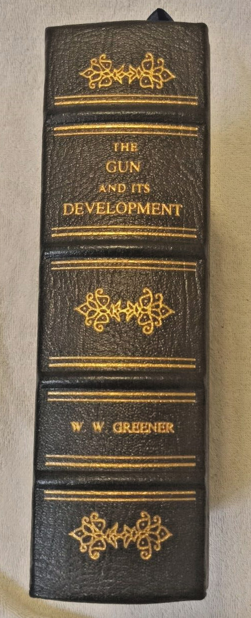 The Gun and its Development By W. W. Greener .Reprint Leather H27C
