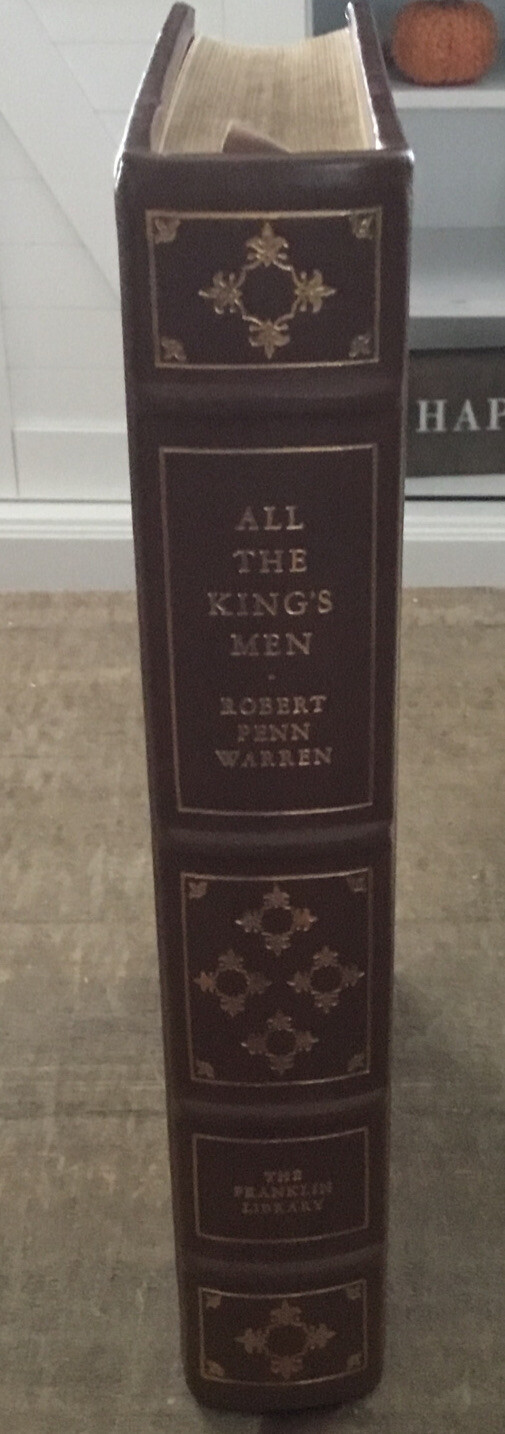 FRANKLIN LIBRARY – All The King’s Men, Robert Penn Warren 1979 Limited Ed