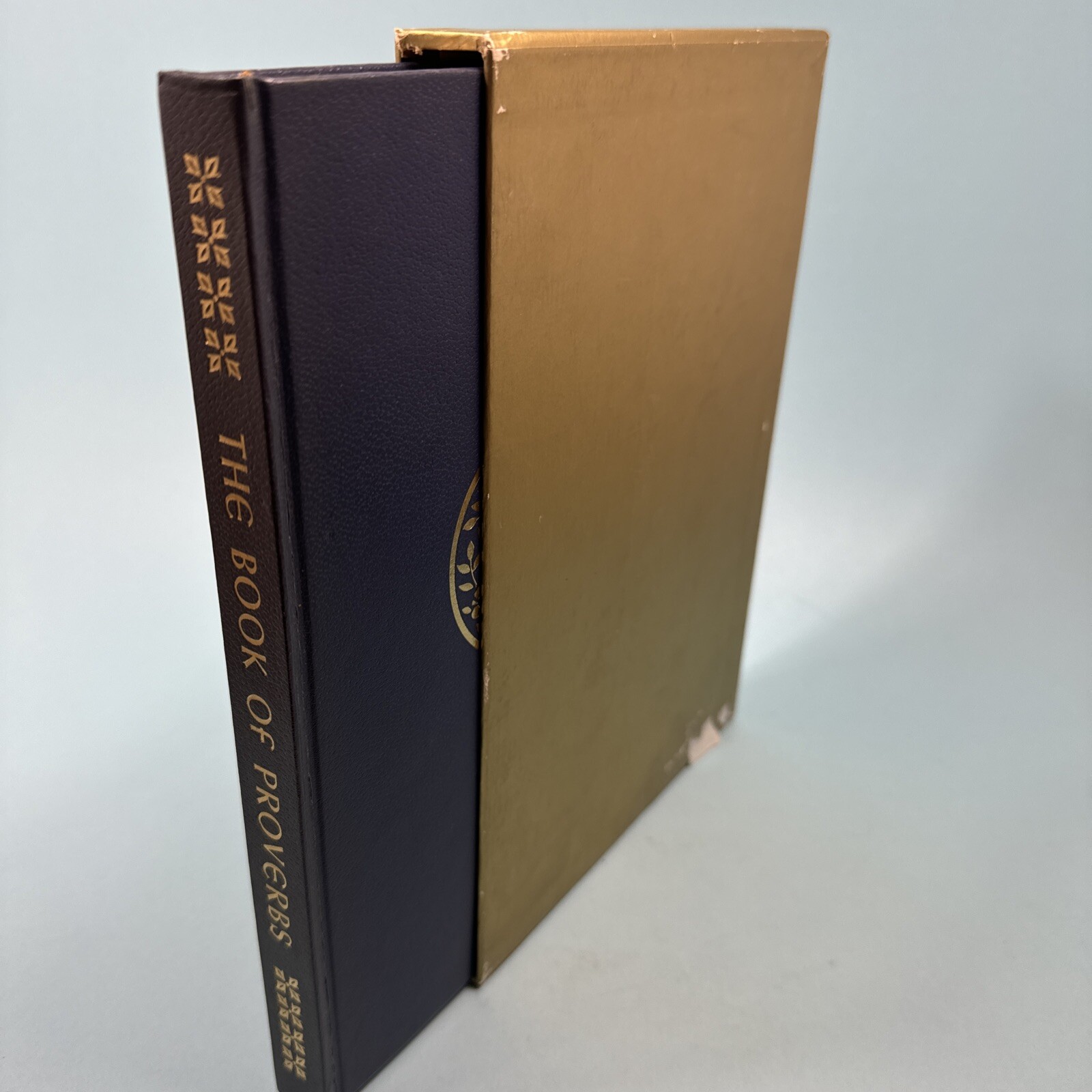 The Book Of Proverbs – Robert Gordis, Valenti Angelo – VTG 1963 Heritage Press