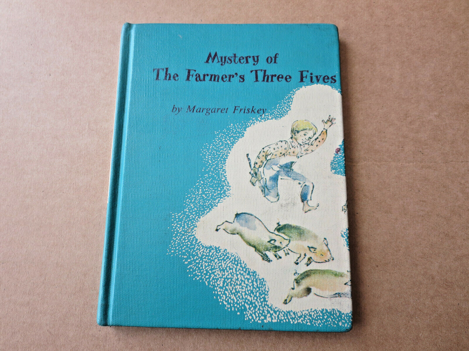 The Mystery of the Farmer’s Three Fives 1963 Vintage Children’s Book