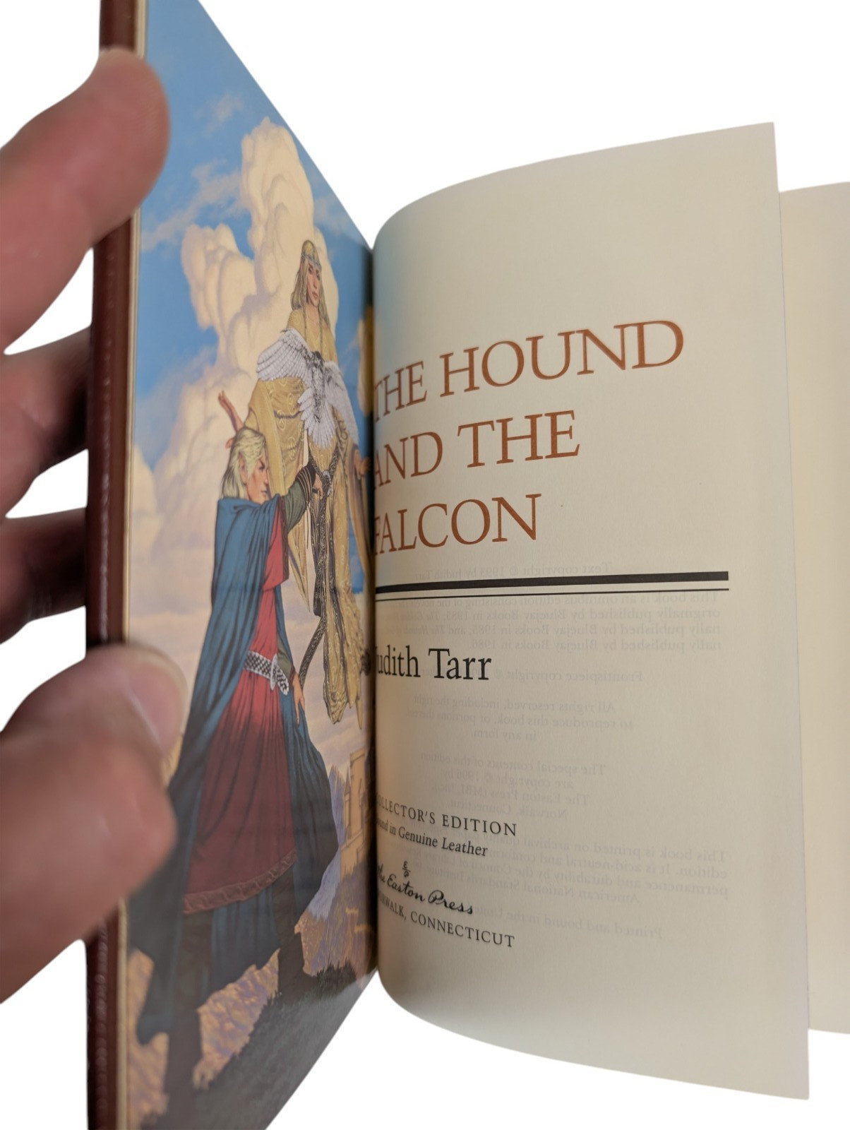 The Hound and the Falcon Judith Tarr Easton Press Collector’s Edition Leather