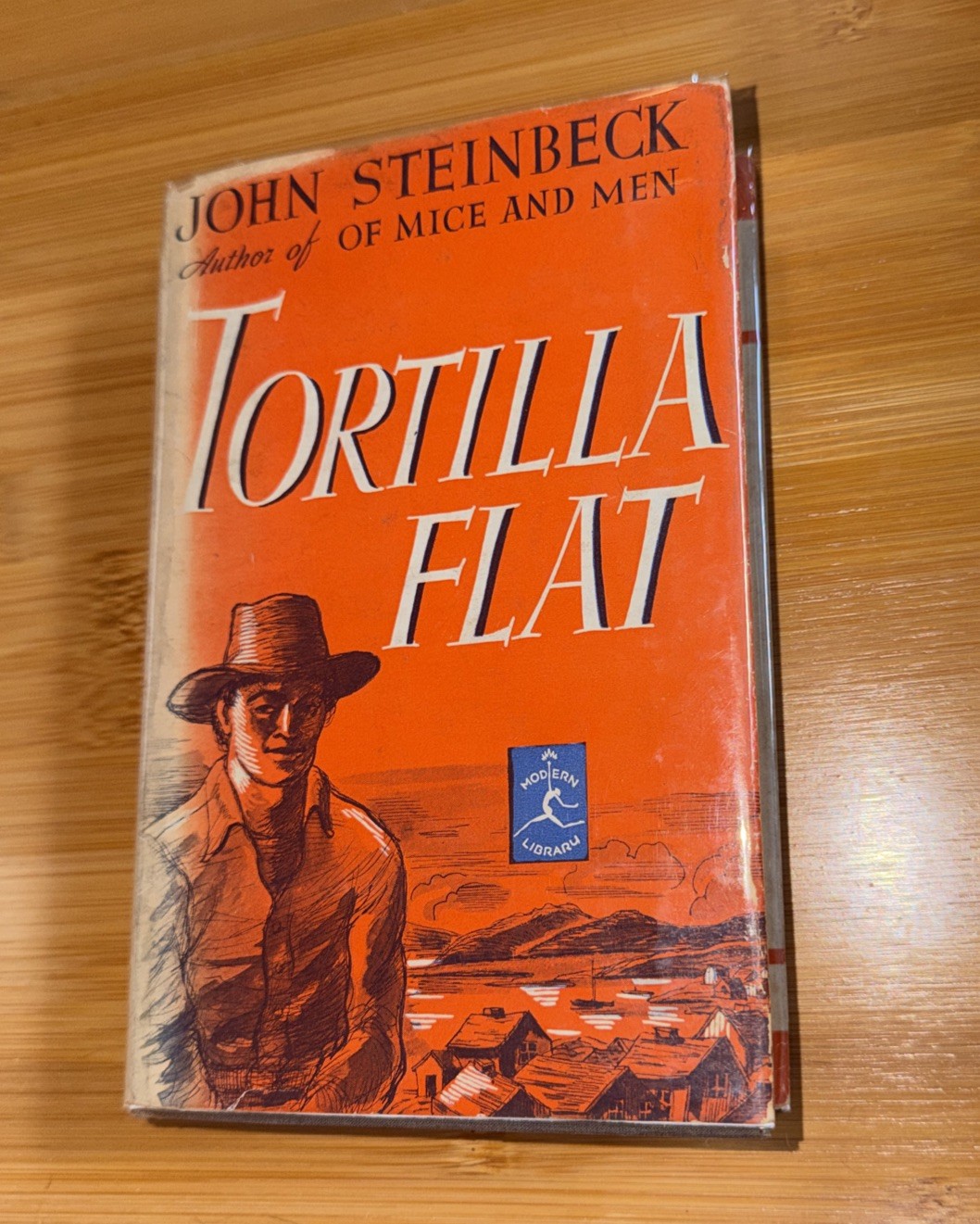 Tortilla Flat by John Steinbeck Modern Library Edition HC Dust Jacket 1935
