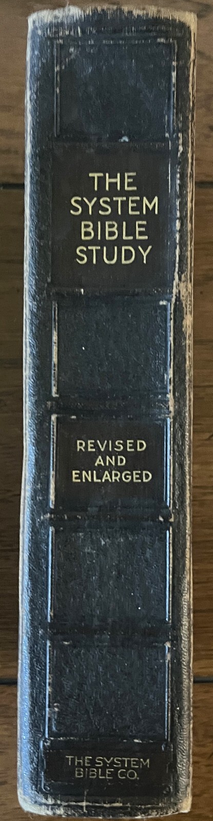 The System Bible Study 1933 Revised & Enlarged Edition VTG Bible Christian Book