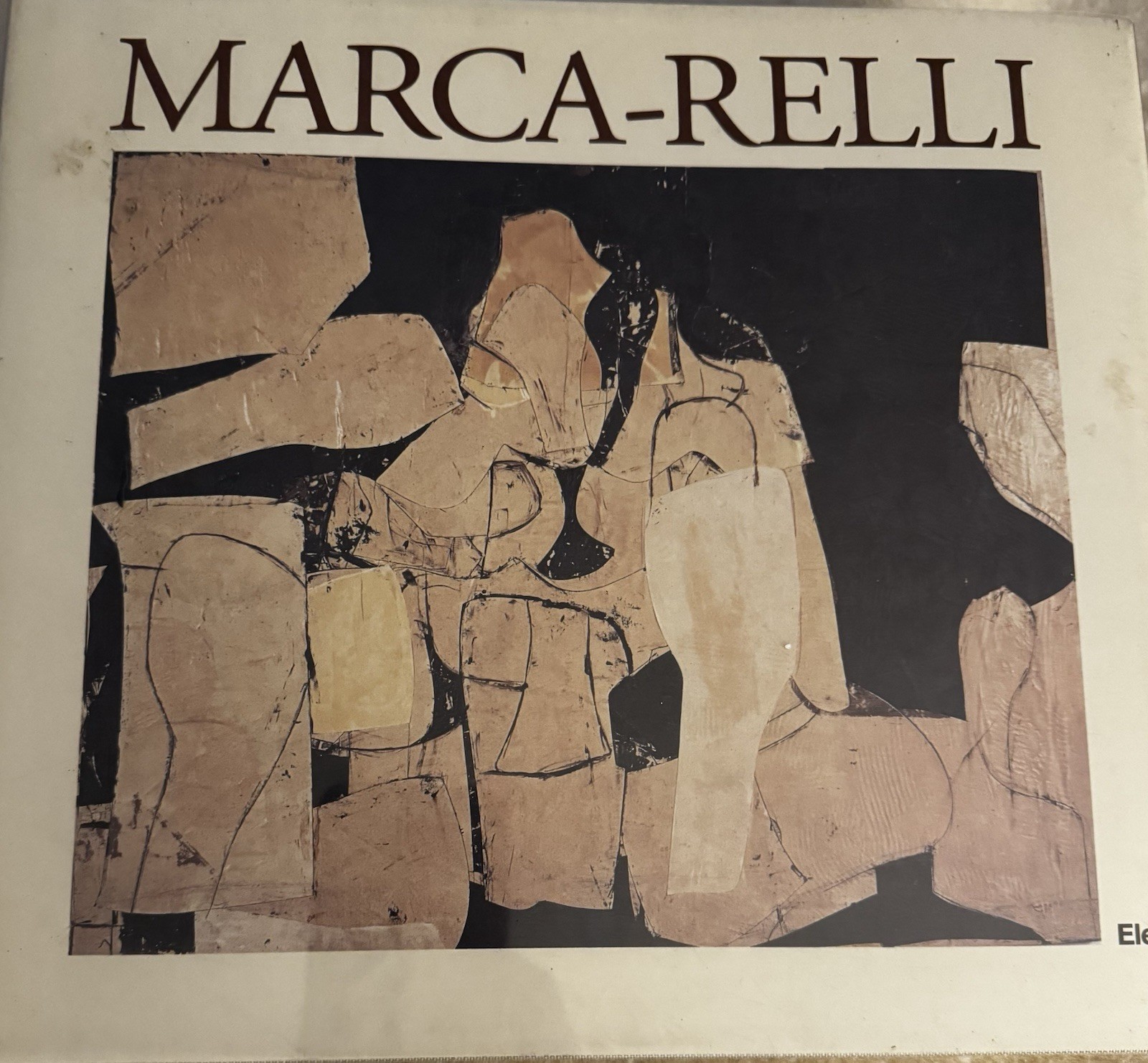 MARCA-RELLI In Conjunction With Exhibit At Peggy Guggenheim Museum In Venice ‘98