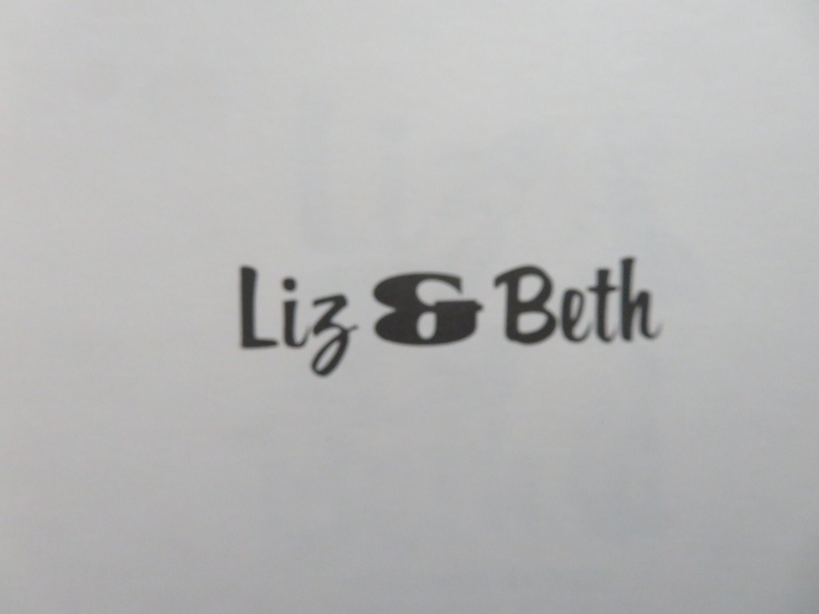 LIZ BETH TPB BY G. LEVIS 1998