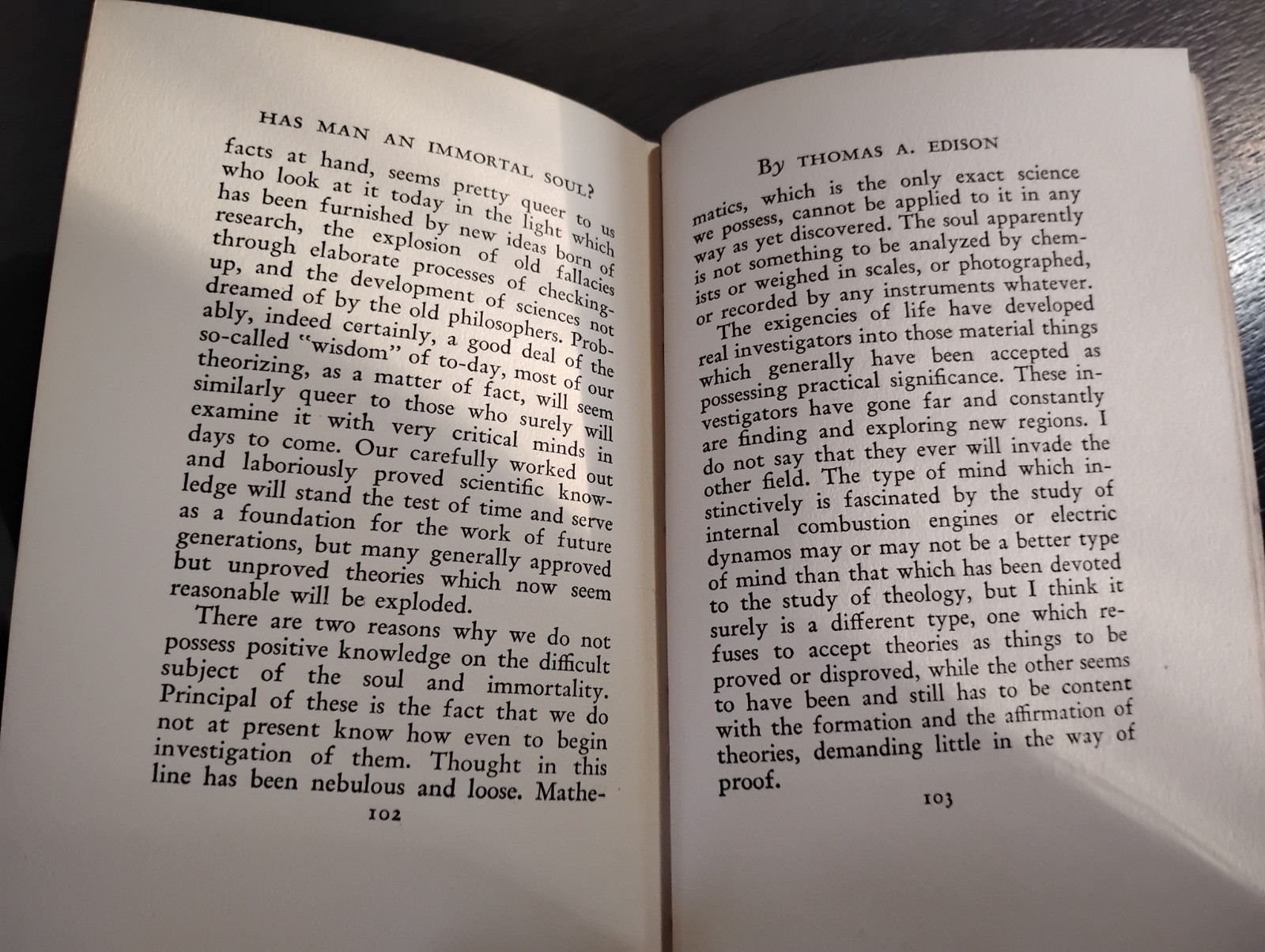 RARE 1928 1st Ed THEY BELIEVE Thomas Edison Ida Tarbell Credos Century Co. Book