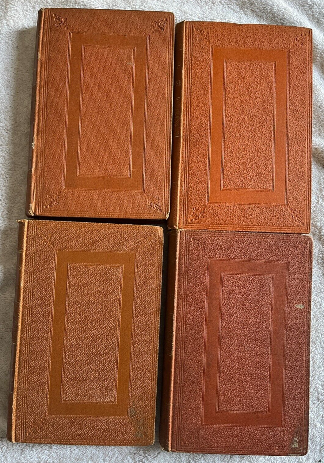 4 Grace Aguilar books set D. Appleton 1871-75 Home Scenes, Woman’s Friendship +